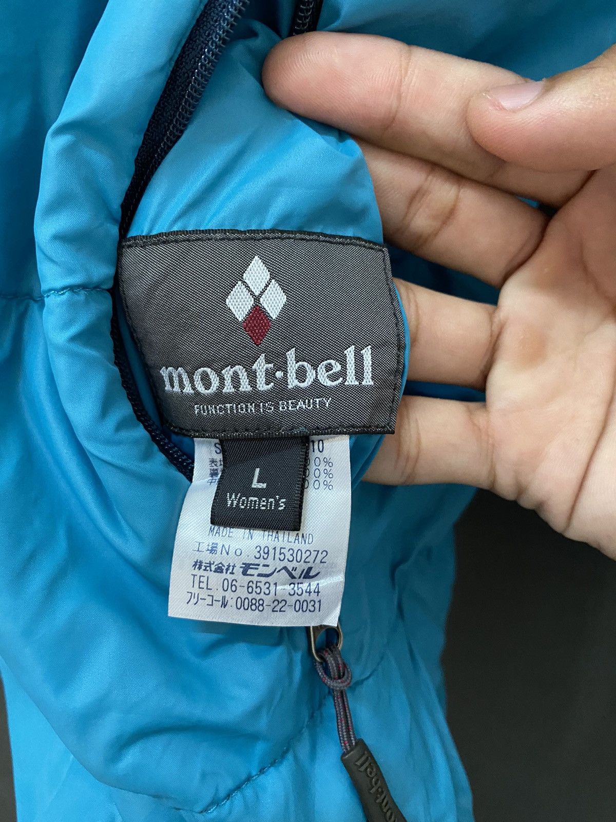 Montbell Montbell Puffer Light Jacket Reversible Jacket Size US M / EU 48-50 / 2 - 16 Thumbnail