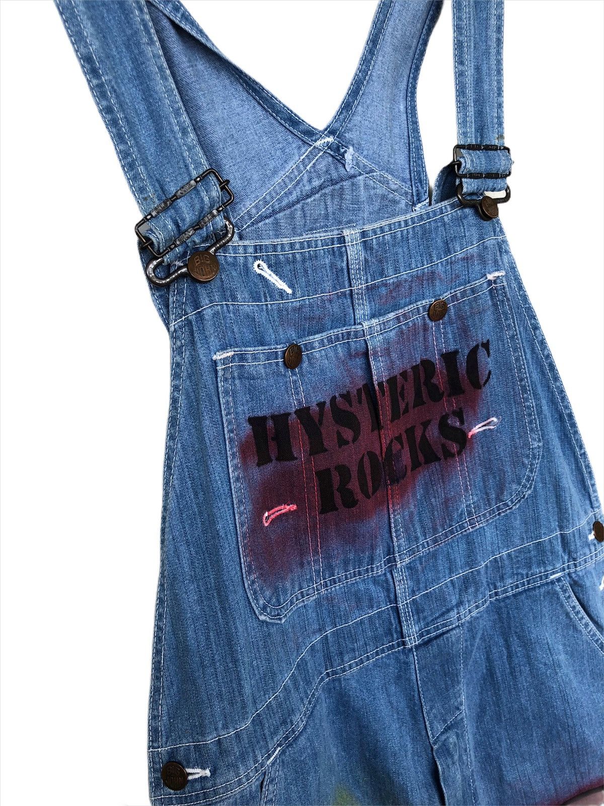 Hysteric Glamour Hysteric Glamour 🇯🇵 Painter Art Indigo Work Overalls Size US 34 / EU 50 - 6 Thumbnail
