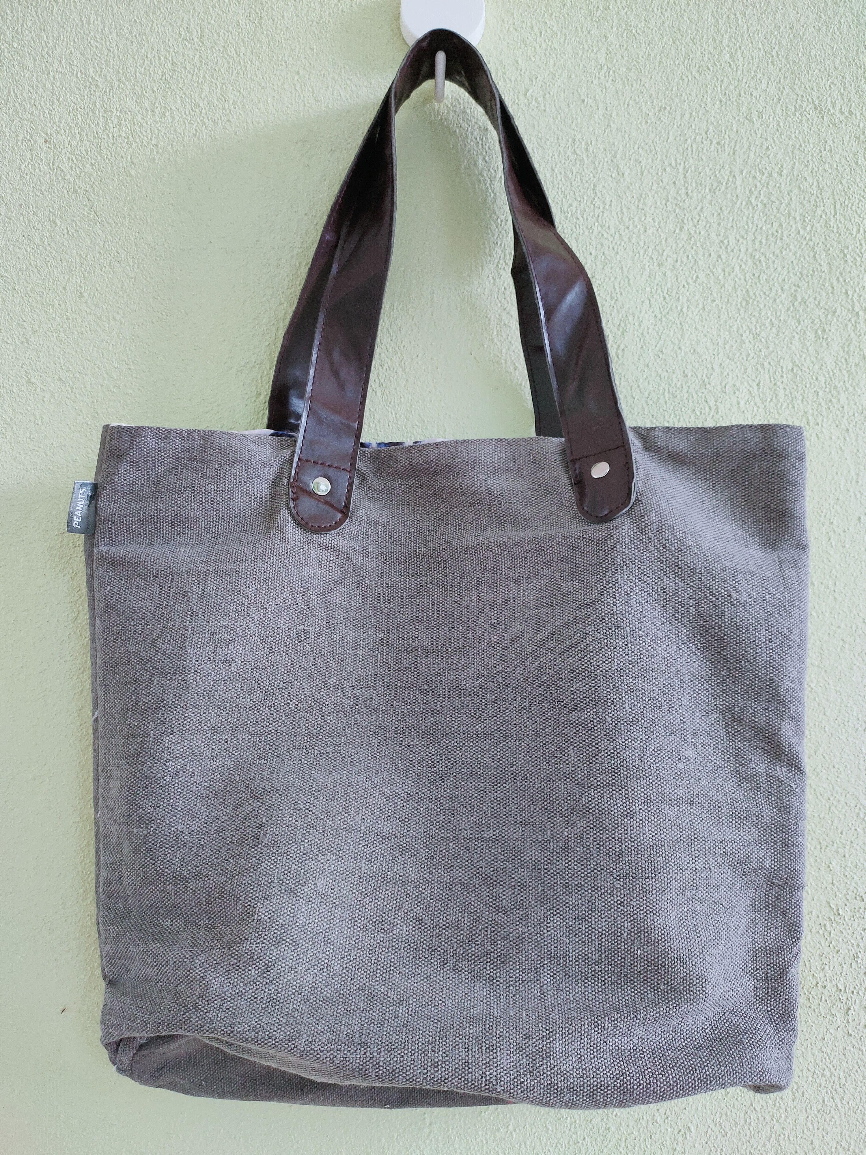 Japanese Brand SHIPS x PEANUTS canvas tote bag Size ONE SIZE - 2 Thumbnail