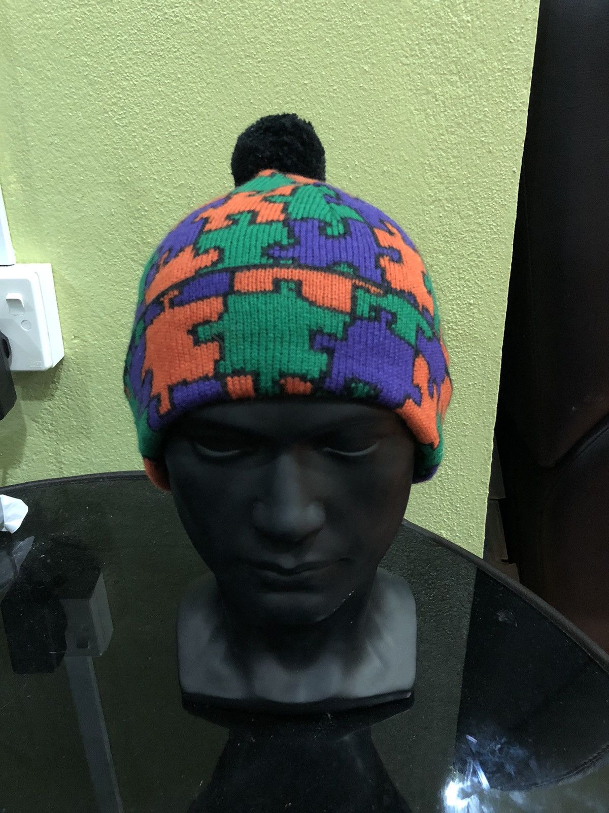 Moschino multicolour nice design beanie hat