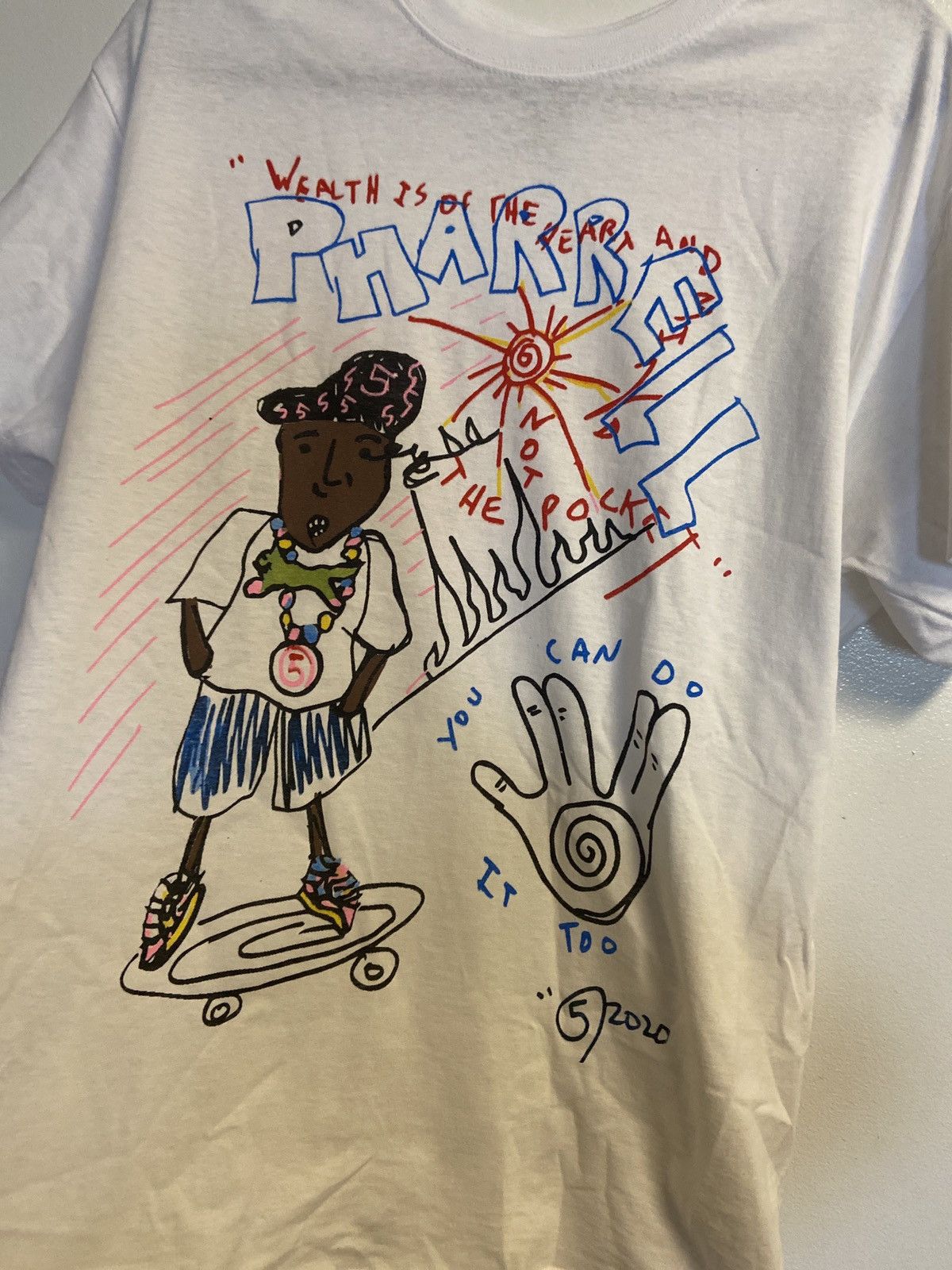 Other 5AMROSA PHARRELL TEE *IN HAND Size US L / EU 52-54 / 3 - 4 Thumbnail