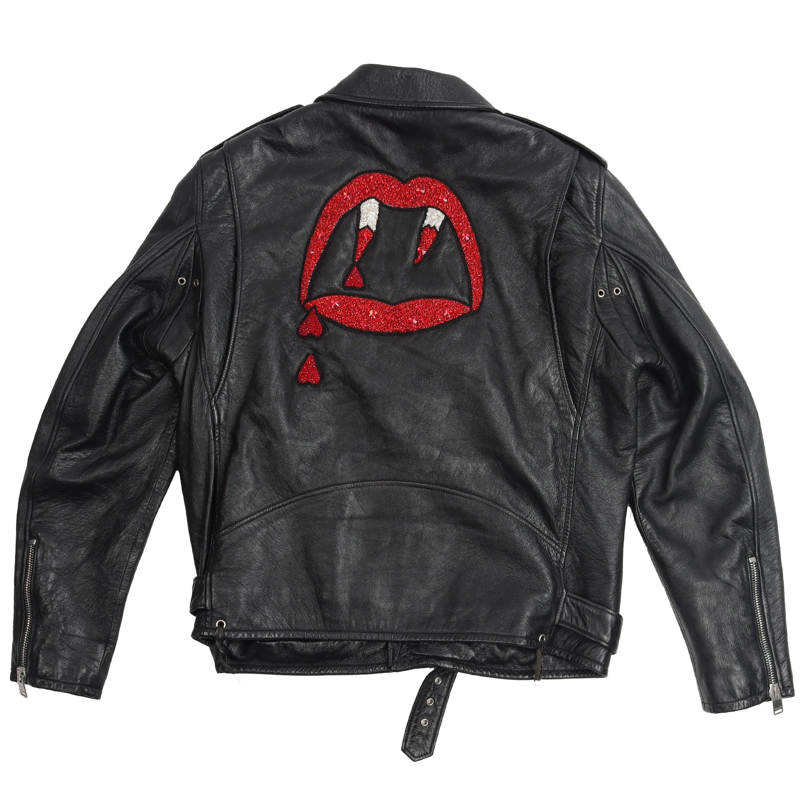 Saint Laurent Paris Saint Laurent Blood Lust Leather Jacket (2016) Size US XL / EU 56 / 4 - 2 Thumbnail