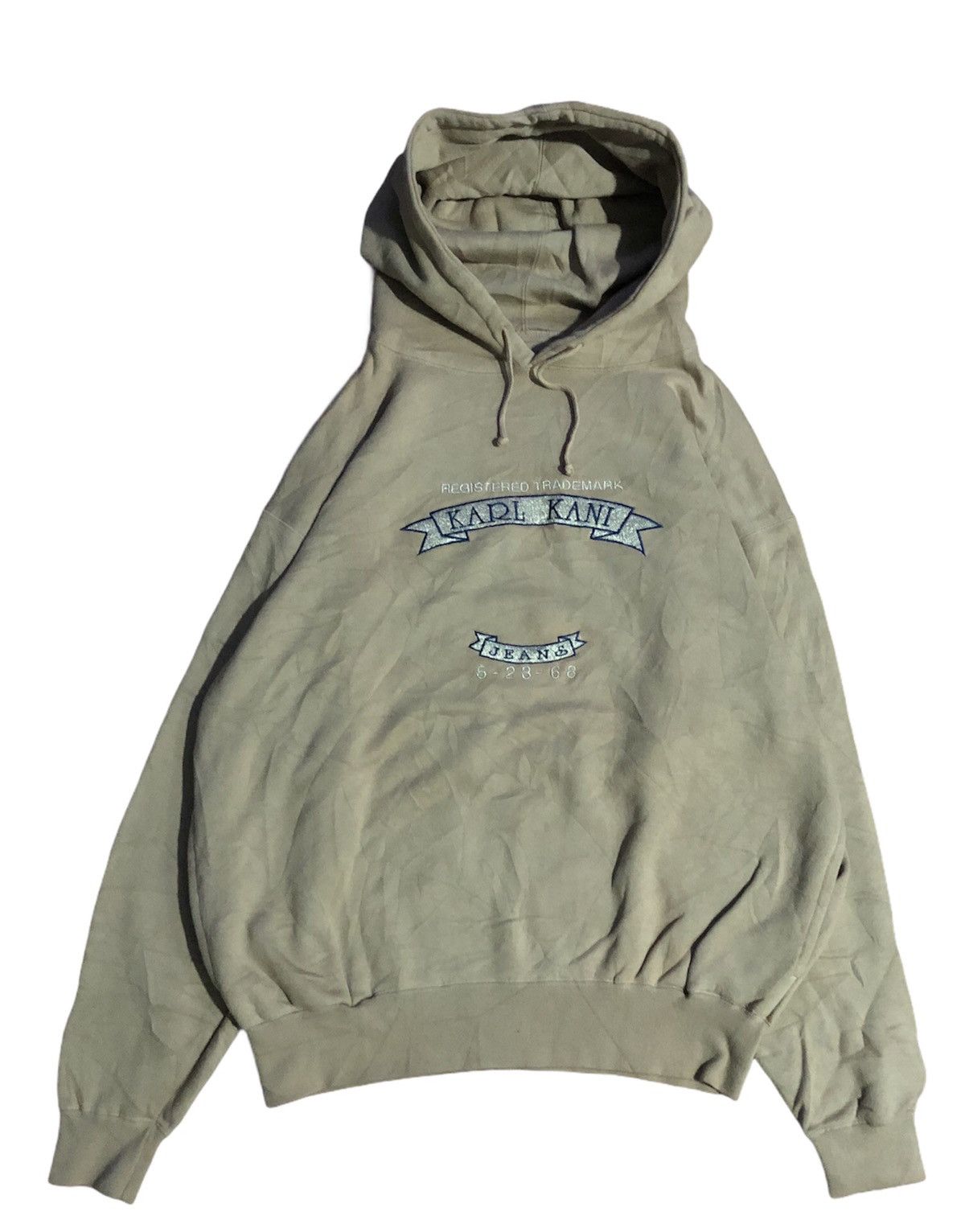 Karl kani jeans hoodie clearance