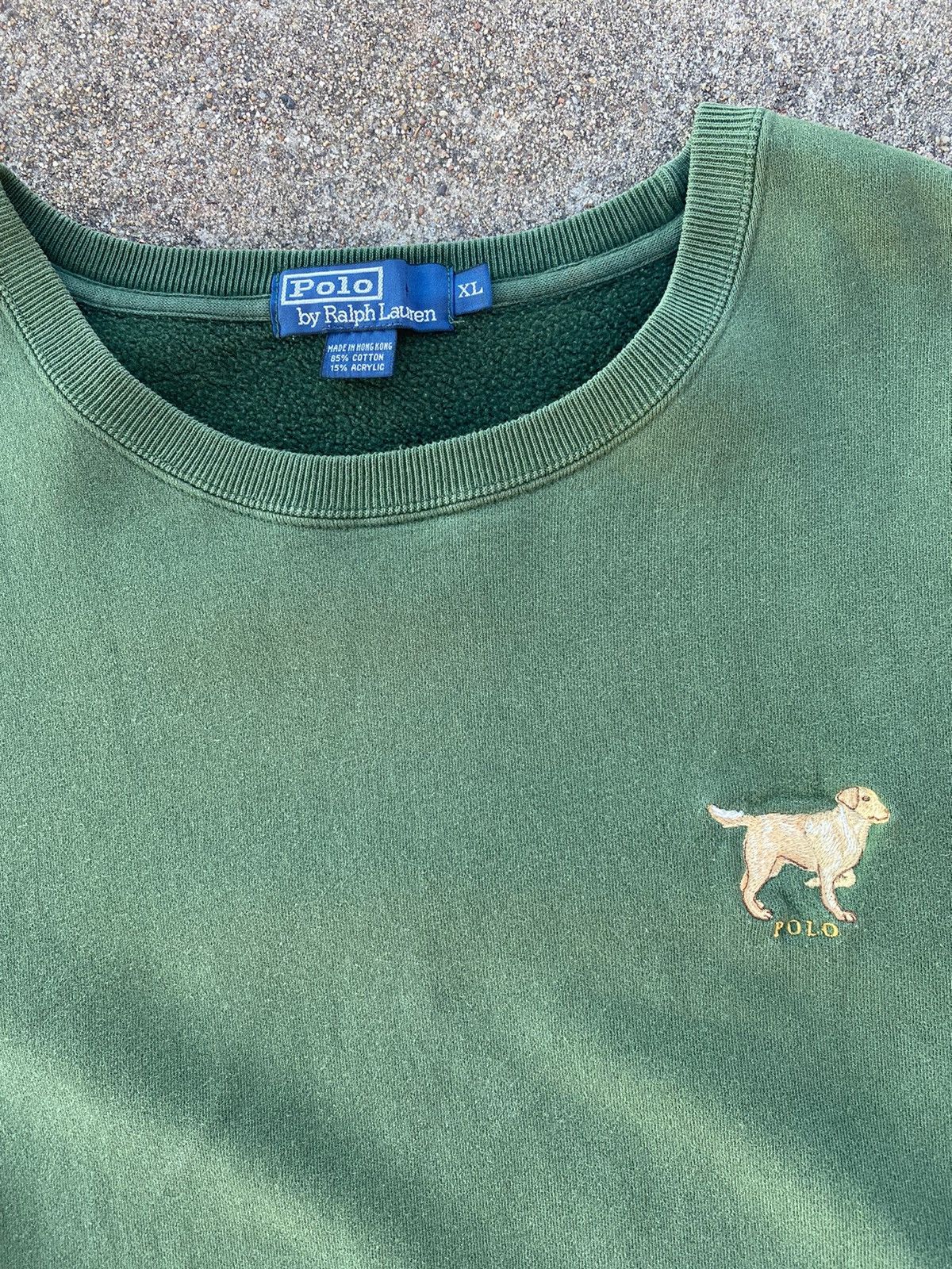 Vintage Polo Dog hot Ralph Lauren Sweatshirt Crewneck