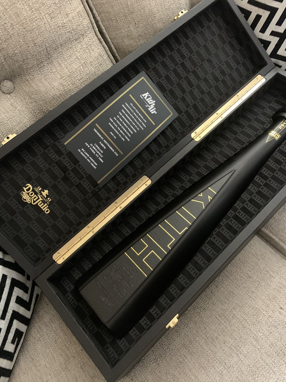 Kith KITH x Don Julio 1942 Magnum F F Case Invitation Grailed