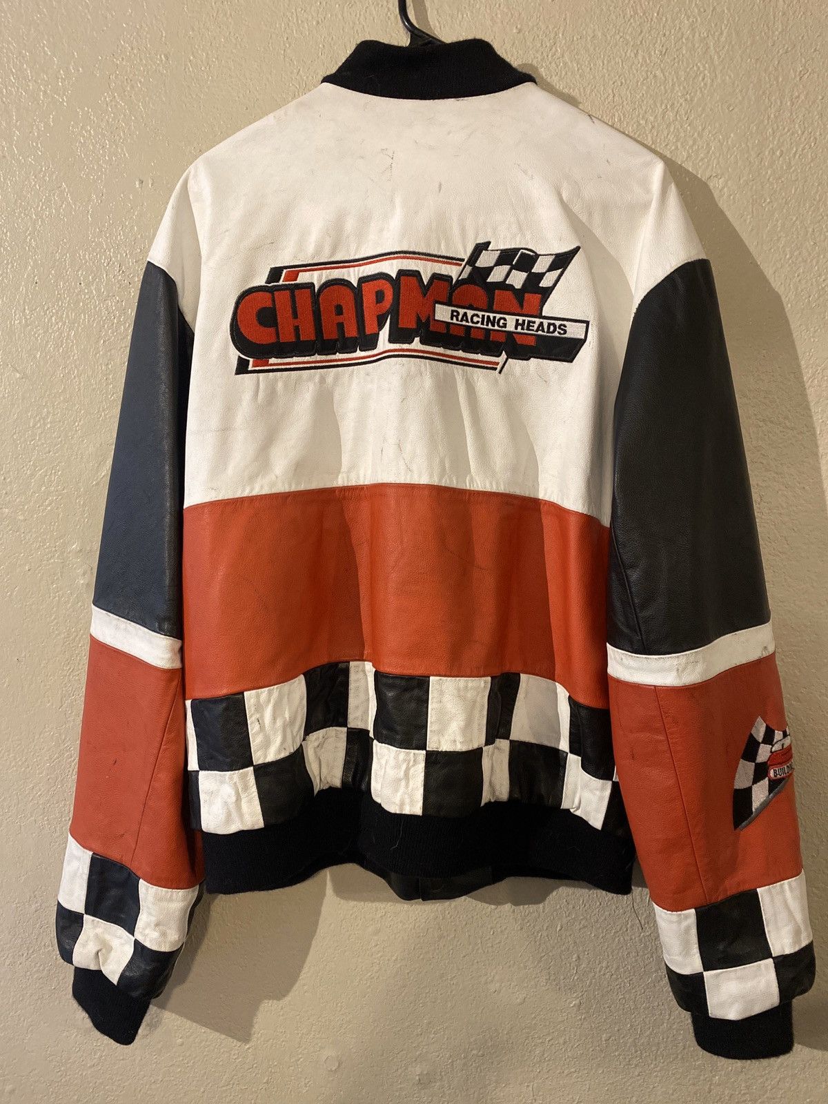 Vintage Vintage leather Chapman racing jacket Size US M / EU 48-50 / 2 - 4 Thumbnail