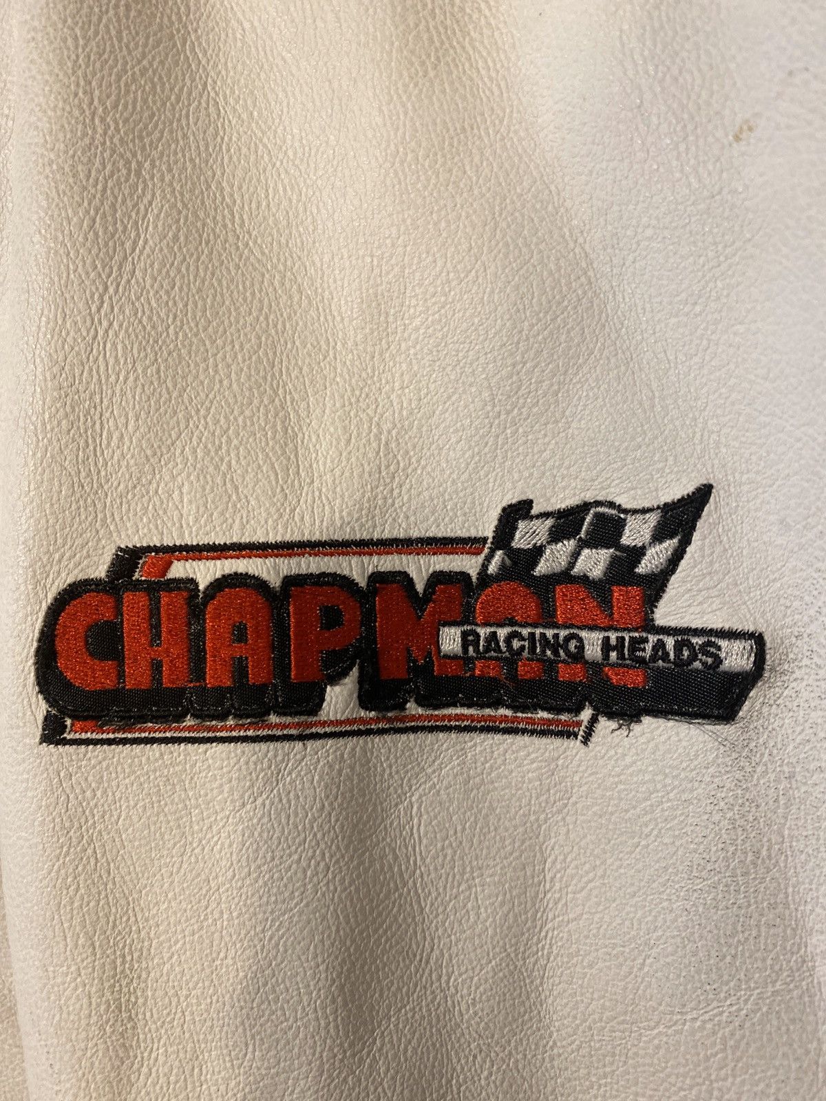Vintage Vintage leather Chapman racing jacket Size US M / EU 48-50 / 2 - 3 Thumbnail