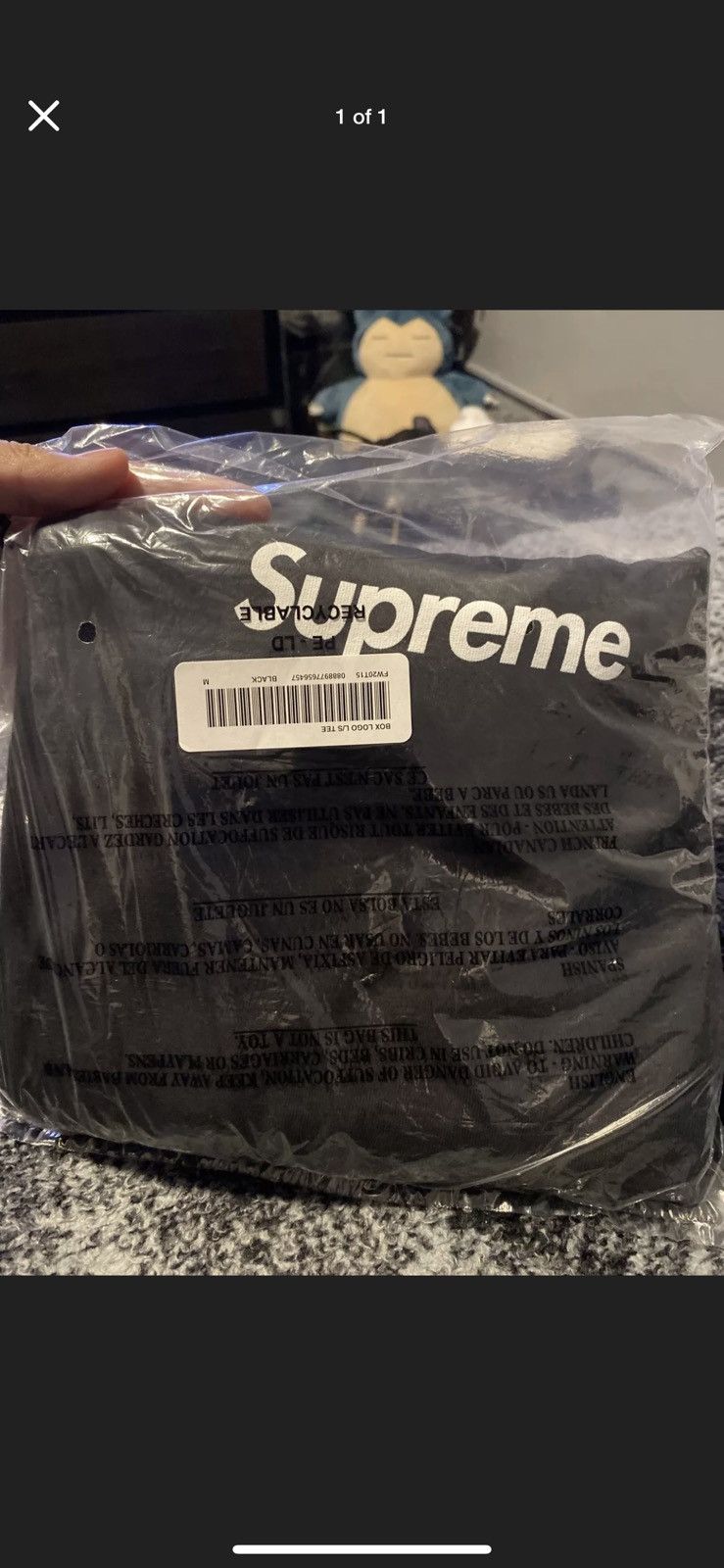 Supreme Supreme Box Logo L/S Tee FW20 Size US M / EU 48-50 / 2 - 1 Thumbnail