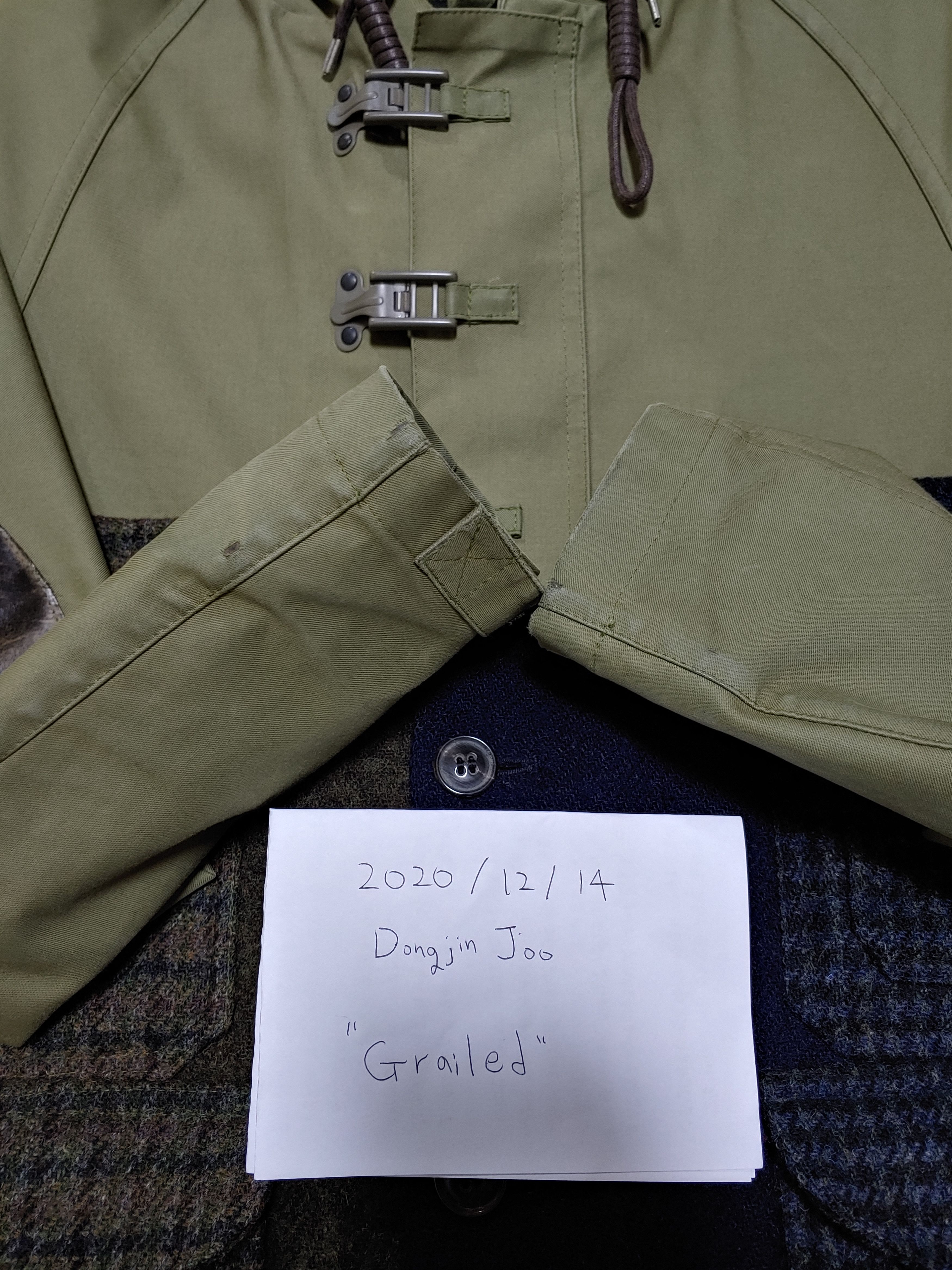 Nigel Cabourn RARE! Nigel Cabourn Cameraman jacket 50size