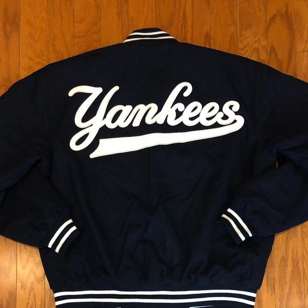 Jh Design VTG JH Designs New York Yankees Reversible Jacket sz L | Grailed