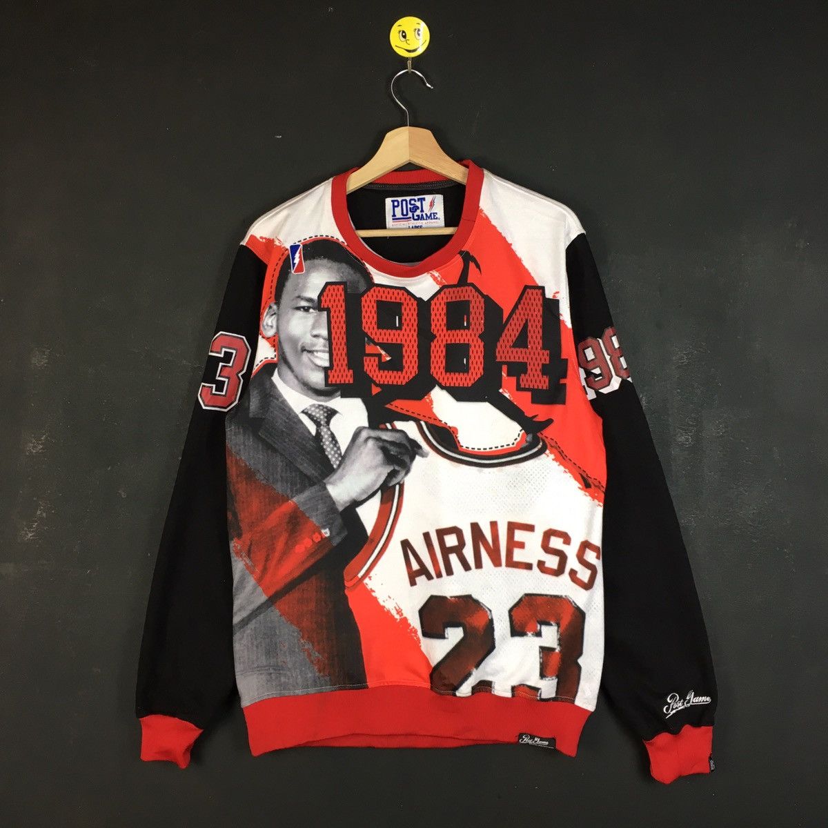 Post Game Jordan Hoodies Vintage MJ23 Michael Jordan Ariness 23