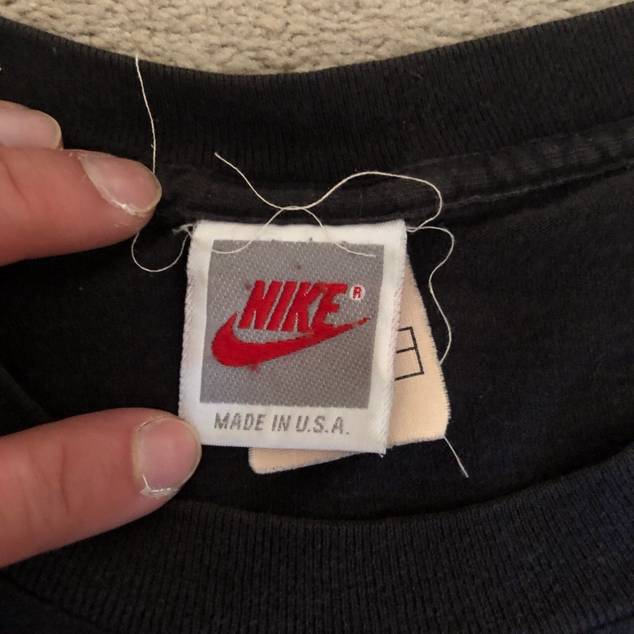 Vintage Vintage Nike Jordan t-shirt Size US L / EU 52-54 / 3 - 3 Thumbnail