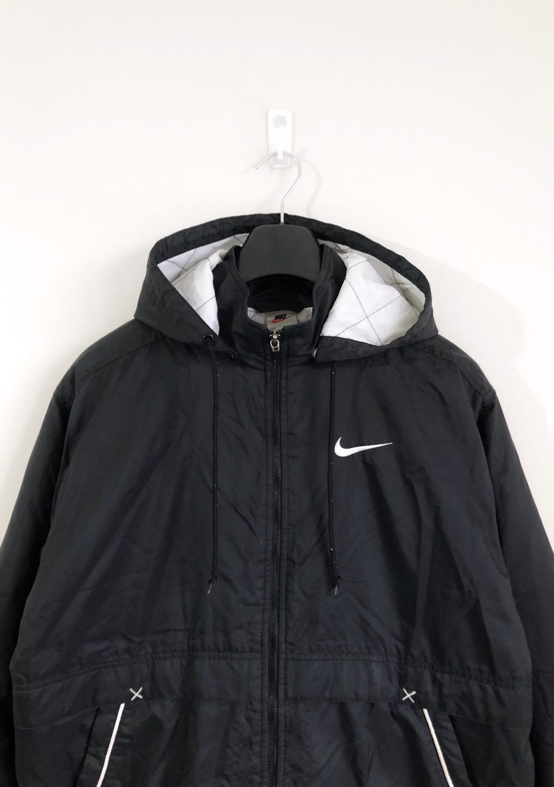 Nike Vintage Nike Big Logo Down Jacket Size US S / EU 44-46 / 1 - 2 Thumbnail