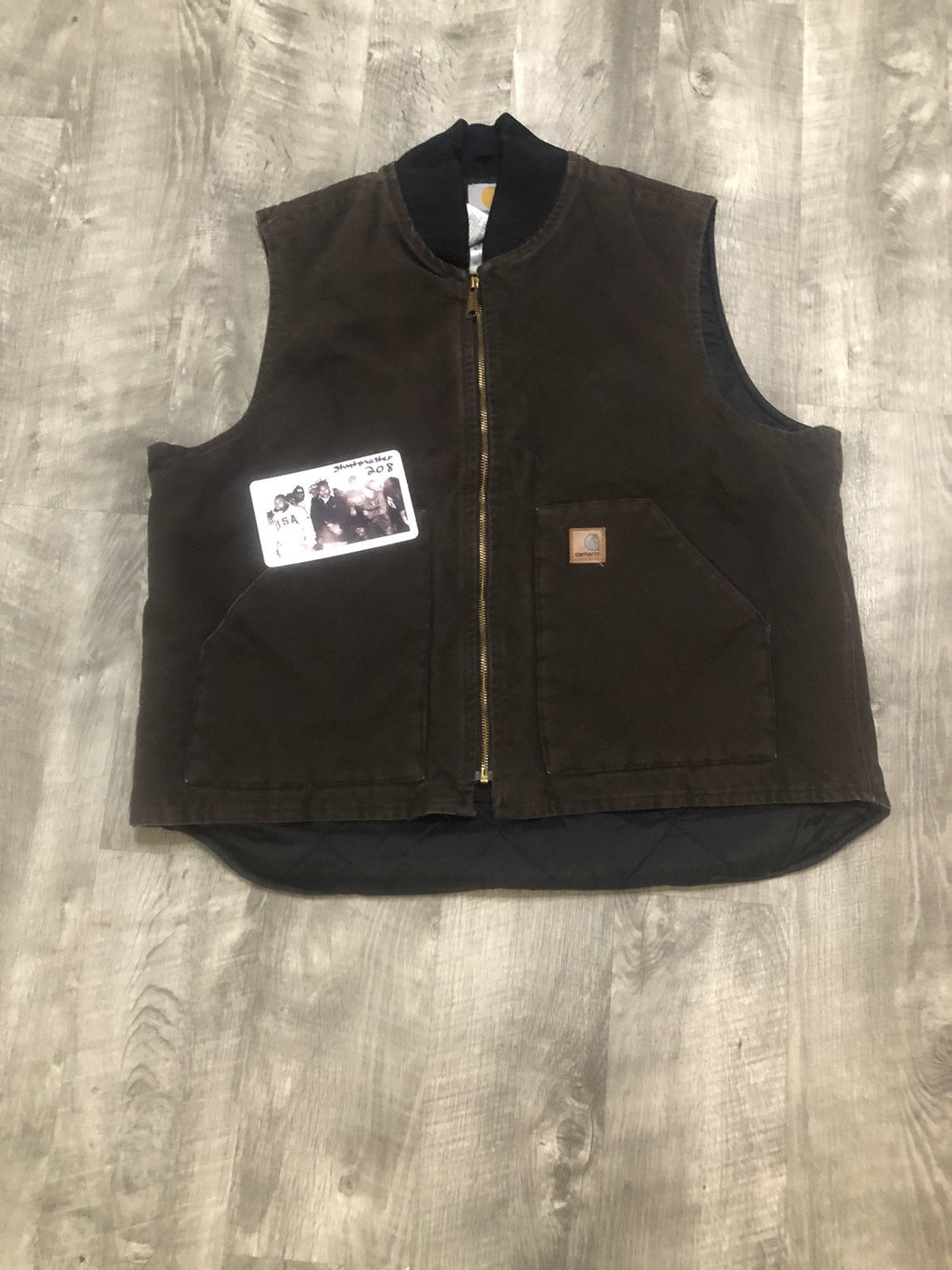 Carhartt Vintage Canvas Vest Size XL | Grailed