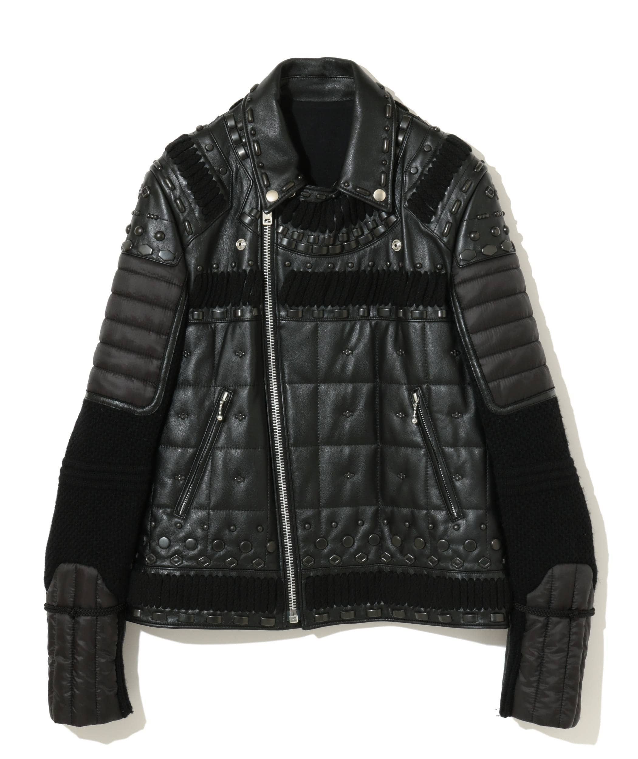 Undercover leather jacket hotsell