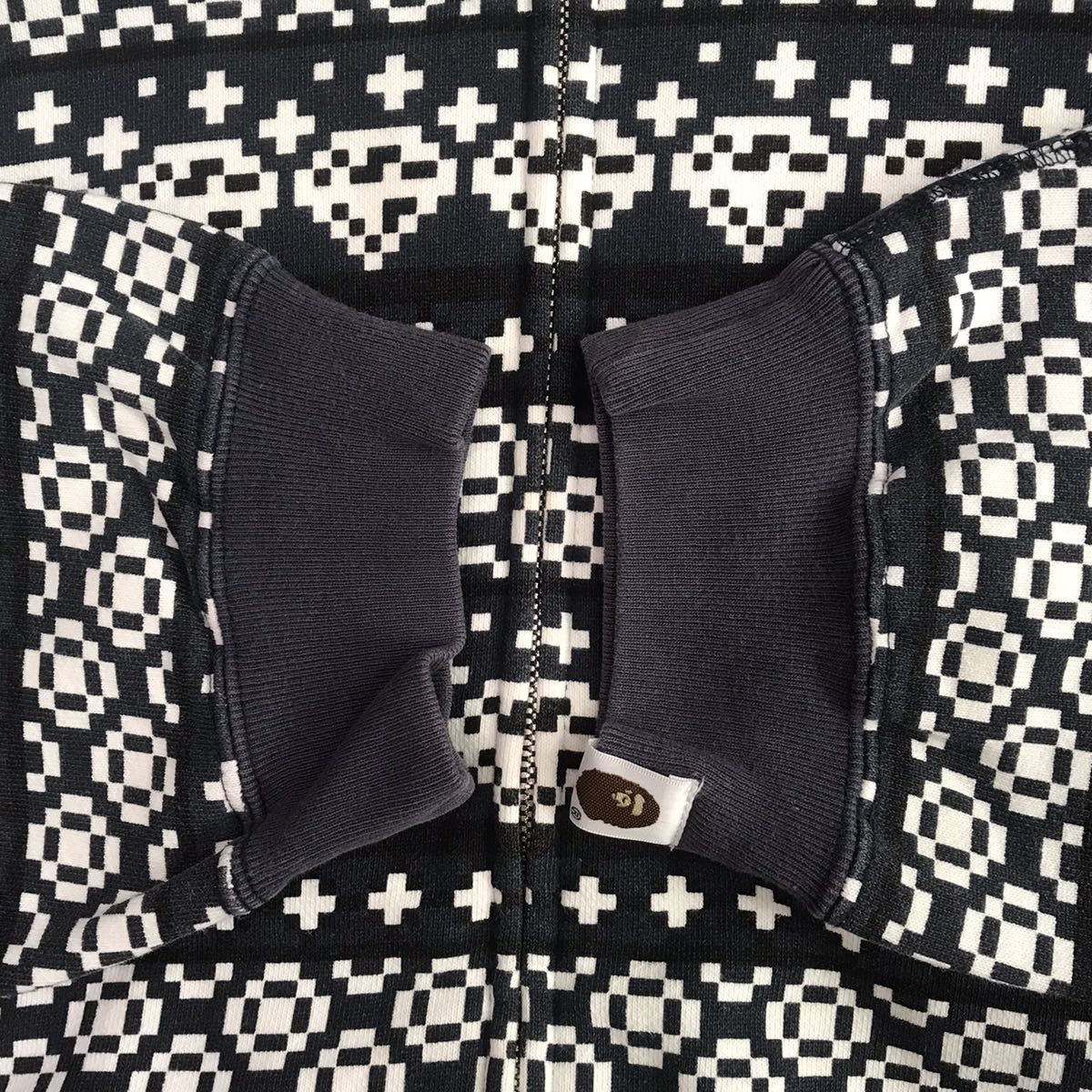 Bape BAPE Diamond pattern full zip hoodie Size US XL / EU 56 / 4 - 3 Thumbnail