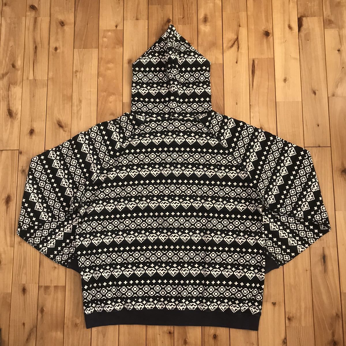 Bape BAPE Diamond pattern full zip hoodie Size US XL / EU 56 / 4 - 4 Thumbnail