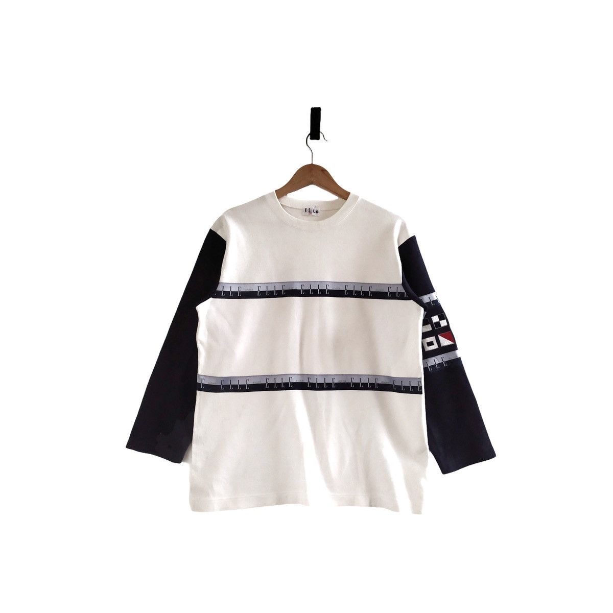 Vintage Elle Paris Crewneck Pullover Sweatshirt