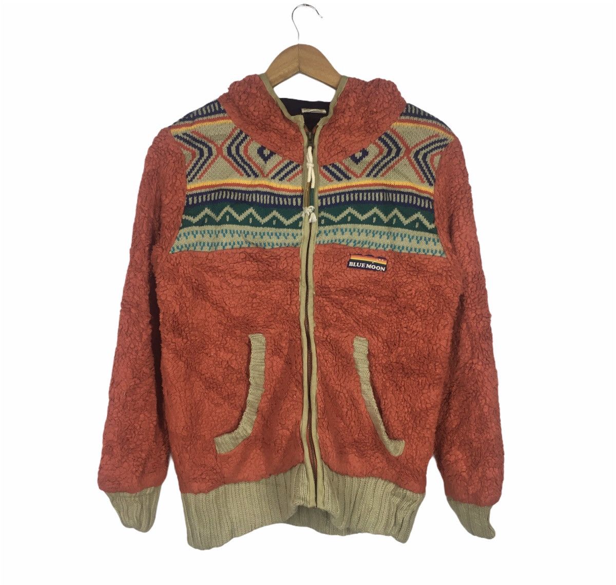 Blue Moon Fleece Hoodie Nice Design