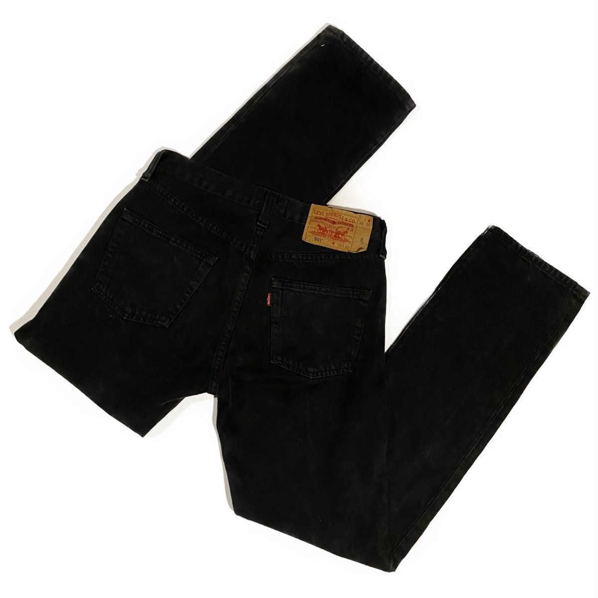 Levi's × Levi's Vintage Clothing × Vintage 90s Vintage Levi’s 501 Black Denim Jeans W30 L32 Size US 30 / EU 46 - 1 Thumbnail