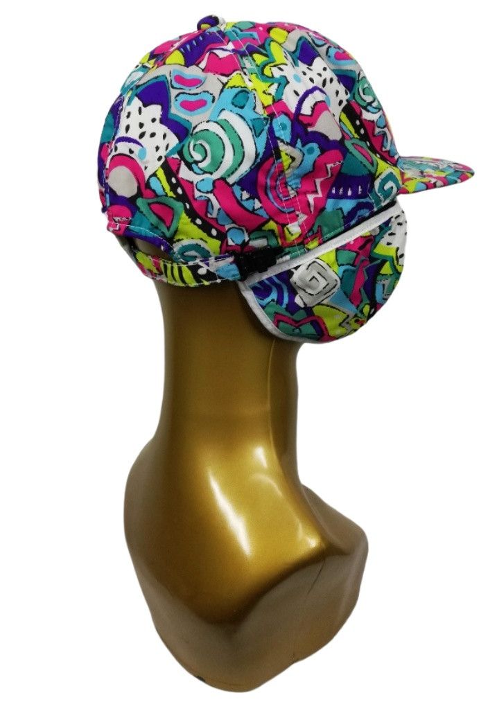 Japanese Brand 🔥Tessera Design Ski Art Multicolor Hat Cap Polyester🔥 Size ONE SIZE - 5 Thumbnail