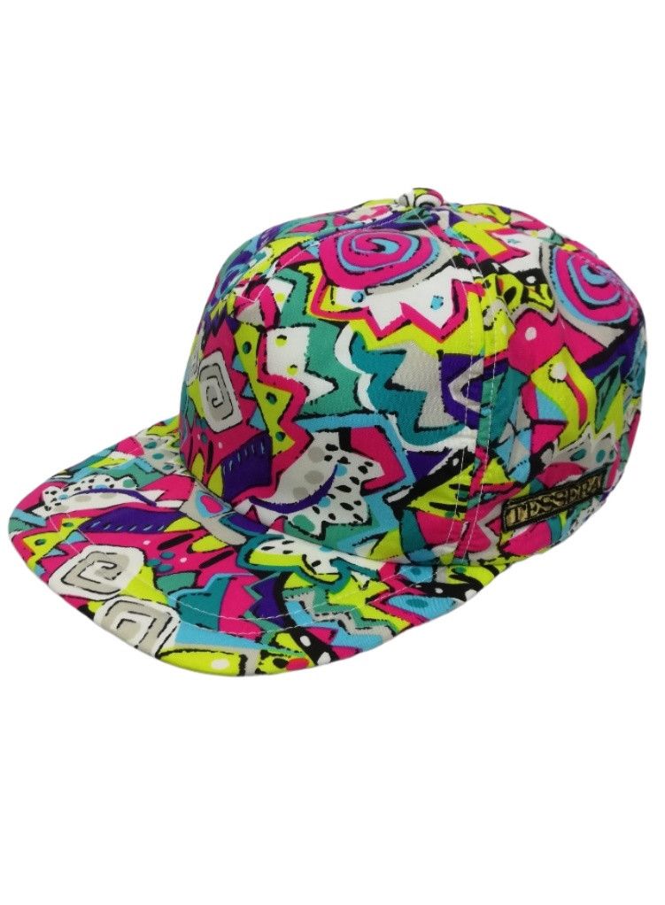Japanese Brand 🔥Tessera Design Ski Art Multicolor Hat Cap Polyester🔥 Size ONE SIZE - 10 Thumbnail