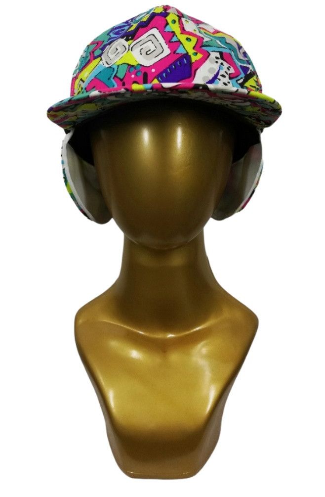 Japanese Brand 🔥Tessera Design Ski Art Multicolor Hat Cap Polyester🔥 Size ONE SIZE - 9 Thumbnail