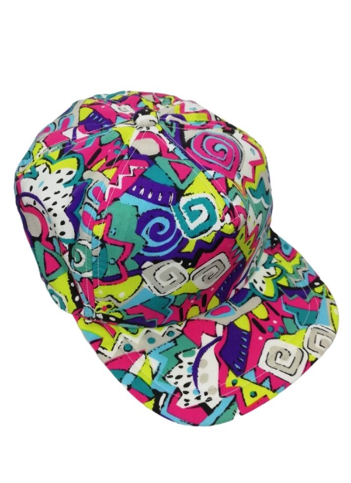 Japanese Brand 🔥Tessera Design Ski Art Multicolor Hat Cap Polyester🔥 Size ONE SIZE - 14 Thumbnail