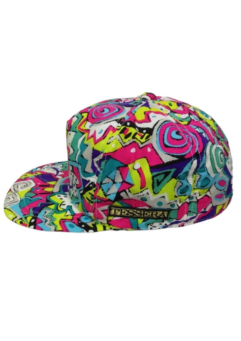 Japanese Brand 🔥Tessera Design Ski Art Multicolor Hat Cap Polyester🔥 Size ONE SIZE - 11 Thumbnail