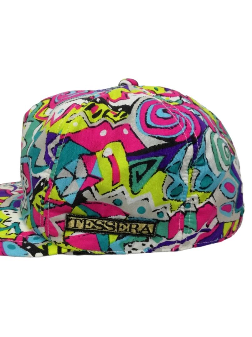 Japanese Brand 🔥Tessera Design Ski Art Multicolor Hat Cap Polyester🔥 Size ONE SIZE - 12 Thumbnail