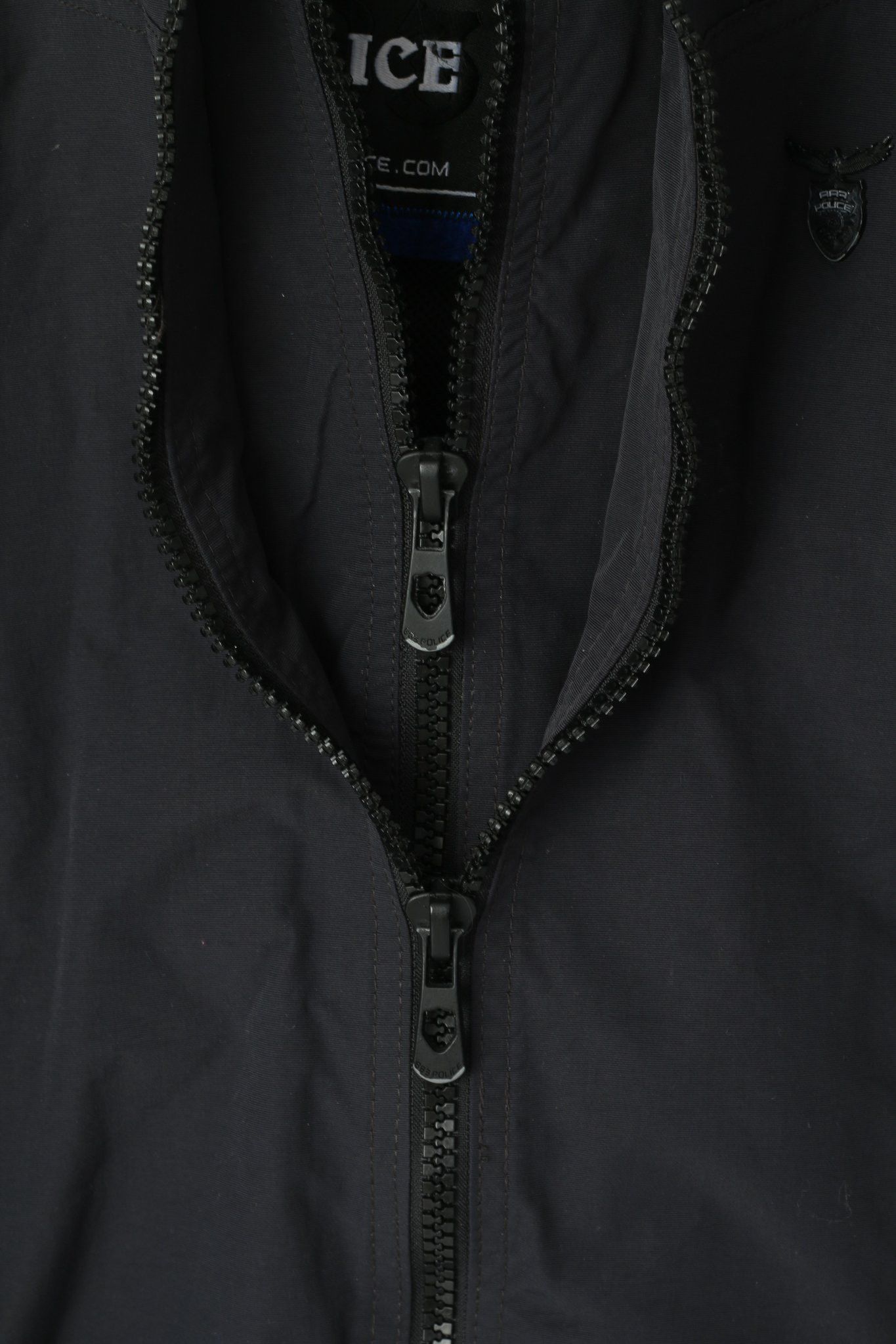 Other Police 883 Men 2 XS Jacket Navy Nylon Waterproof 7752 Size US XS / EU 42 / 0 - 4 Thumbnail