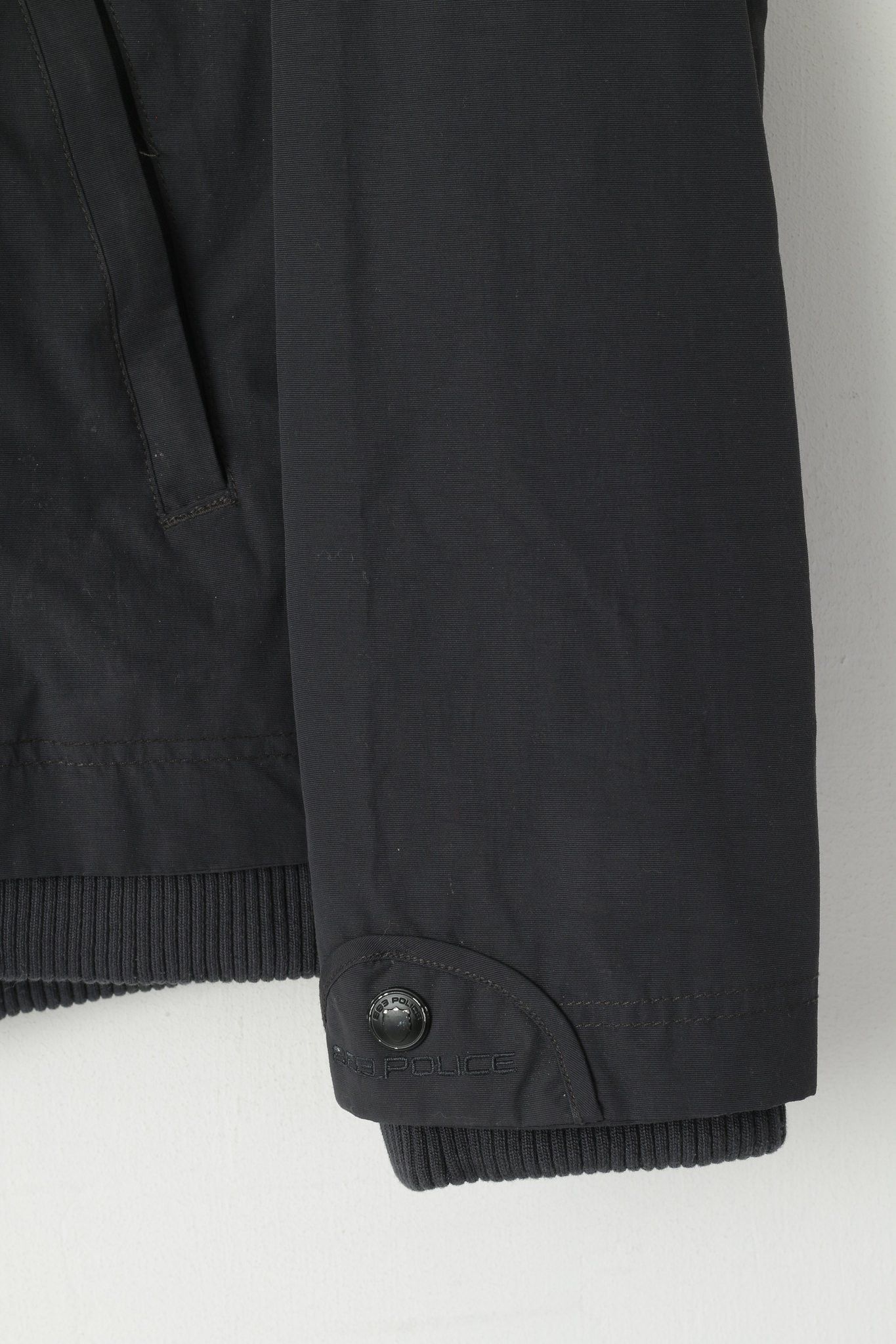 Other Police 883 Men 2 XS Jacket Navy Nylon Waterproof 7752 Size US XS / EU 42 / 0 - 3 Thumbnail