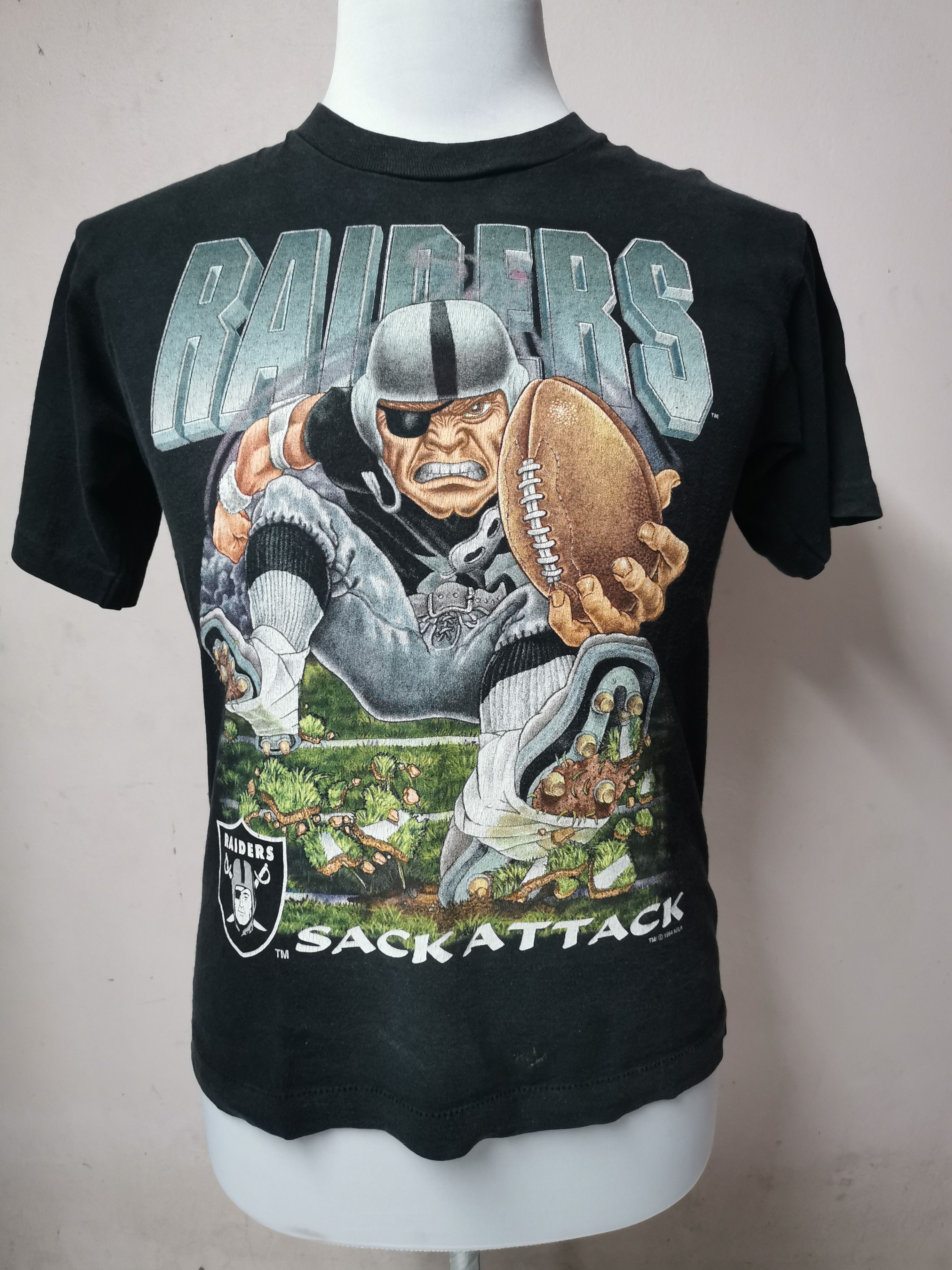 Vintage Raiders vintage t shirt made in usa 90's