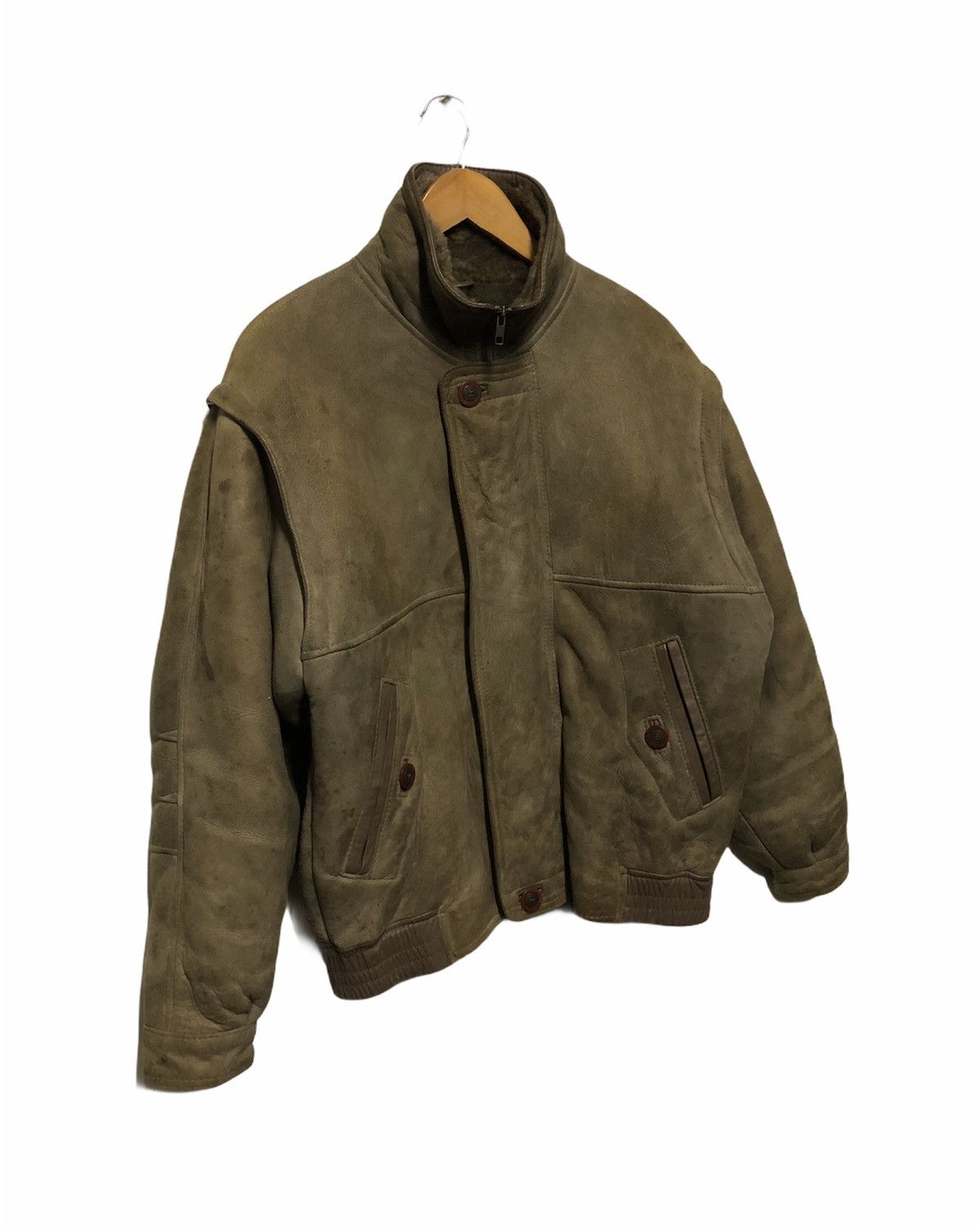 Canterbury of New Zealand ✈️🔥CANTERBURY SHEEPSKIN COAT LEATHER JACKET🔥🛫 Size US L / EU 52-54 / 3 - 4 Thumbnail