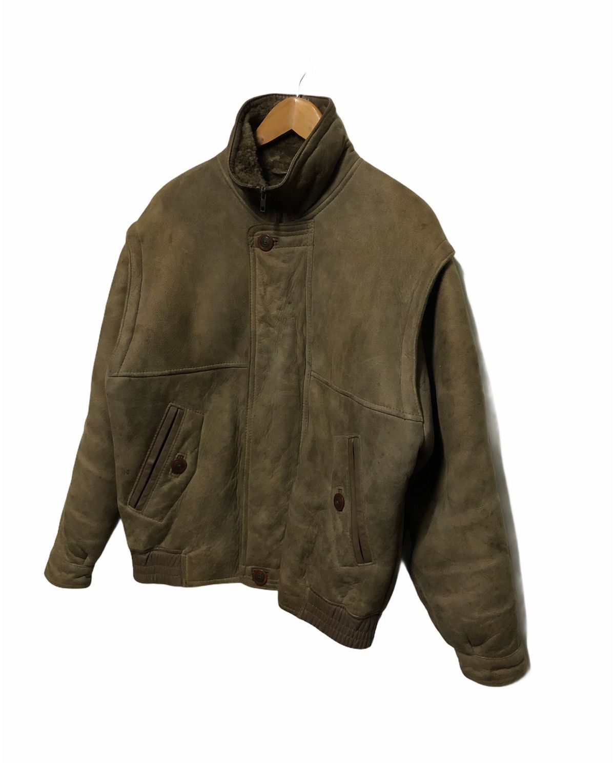 Canterbury of New Zealand ✈️🔥CANTERBURY SHEEPSKIN COAT LEATHER JACKET🔥🛫 Size US L / EU 52-54 / 3 - 2 Thumbnail
