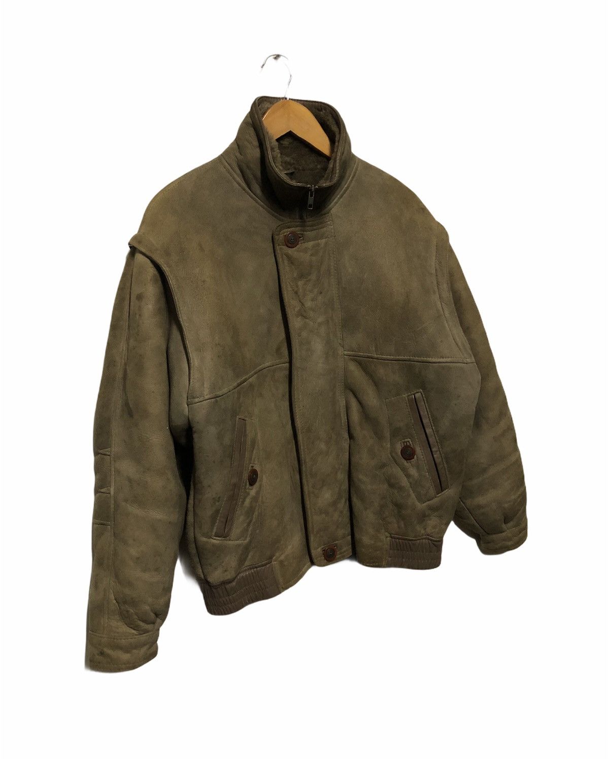 Canterbury of New Zealand ✈️🔥CANTERBURY SHEEPSKIN COAT LEATHER JACKET🔥🛫 Size US L / EU 52-54 / 3 - 3 Thumbnail