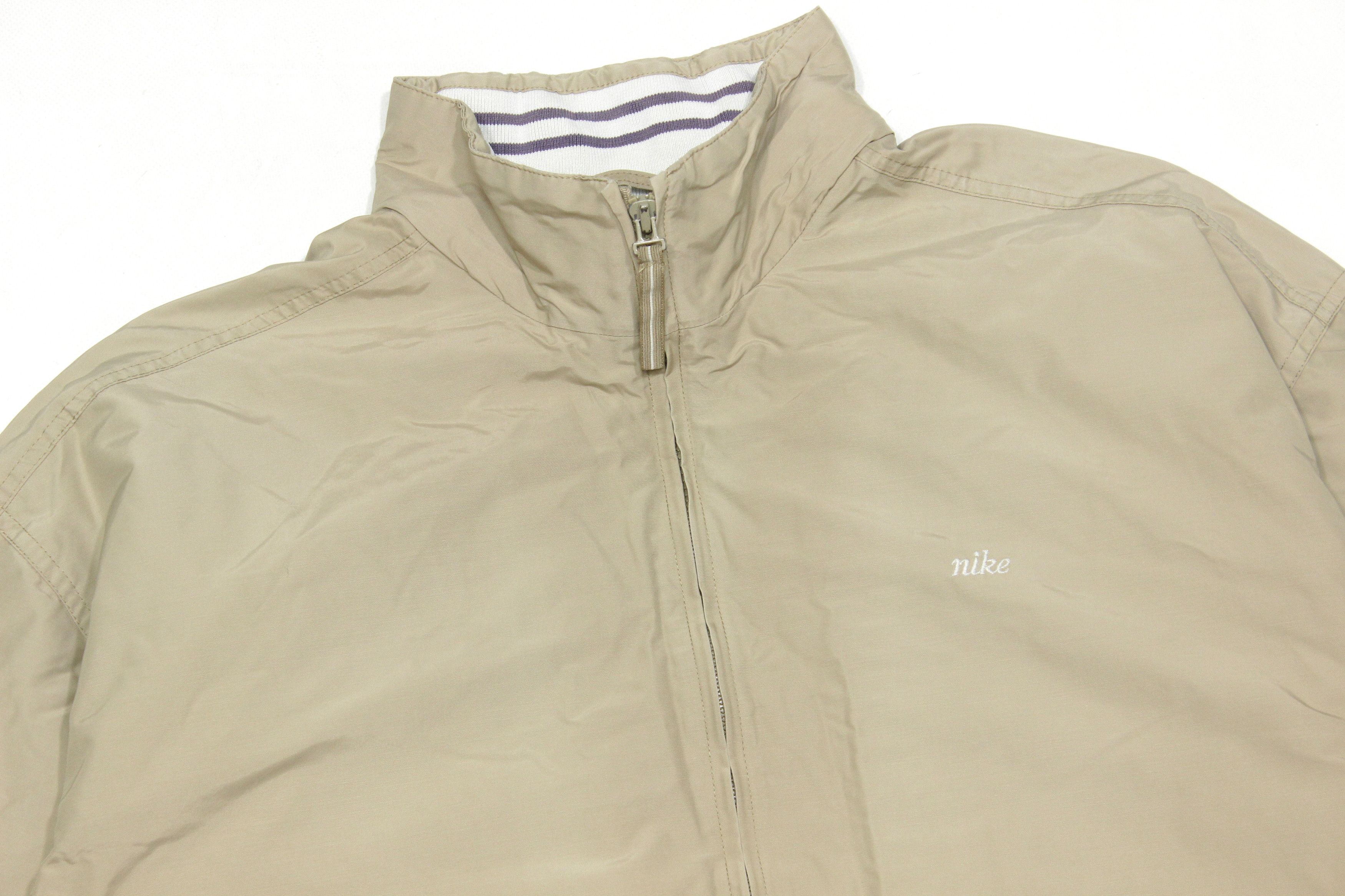 Nike 90S Logo Cotton Nylon Jacket Size US XL / EU 56 / 4 - 3 Thumbnail
