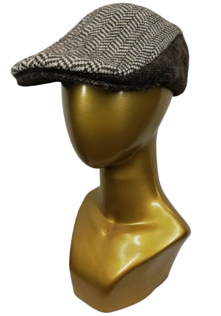 Japanese Brand × SHIPS 🔥R.M.P. × Ships Design Tweed Knit Newsboy Cap / Bucket Hat Size ONE SIZE - 1 Thumbnail