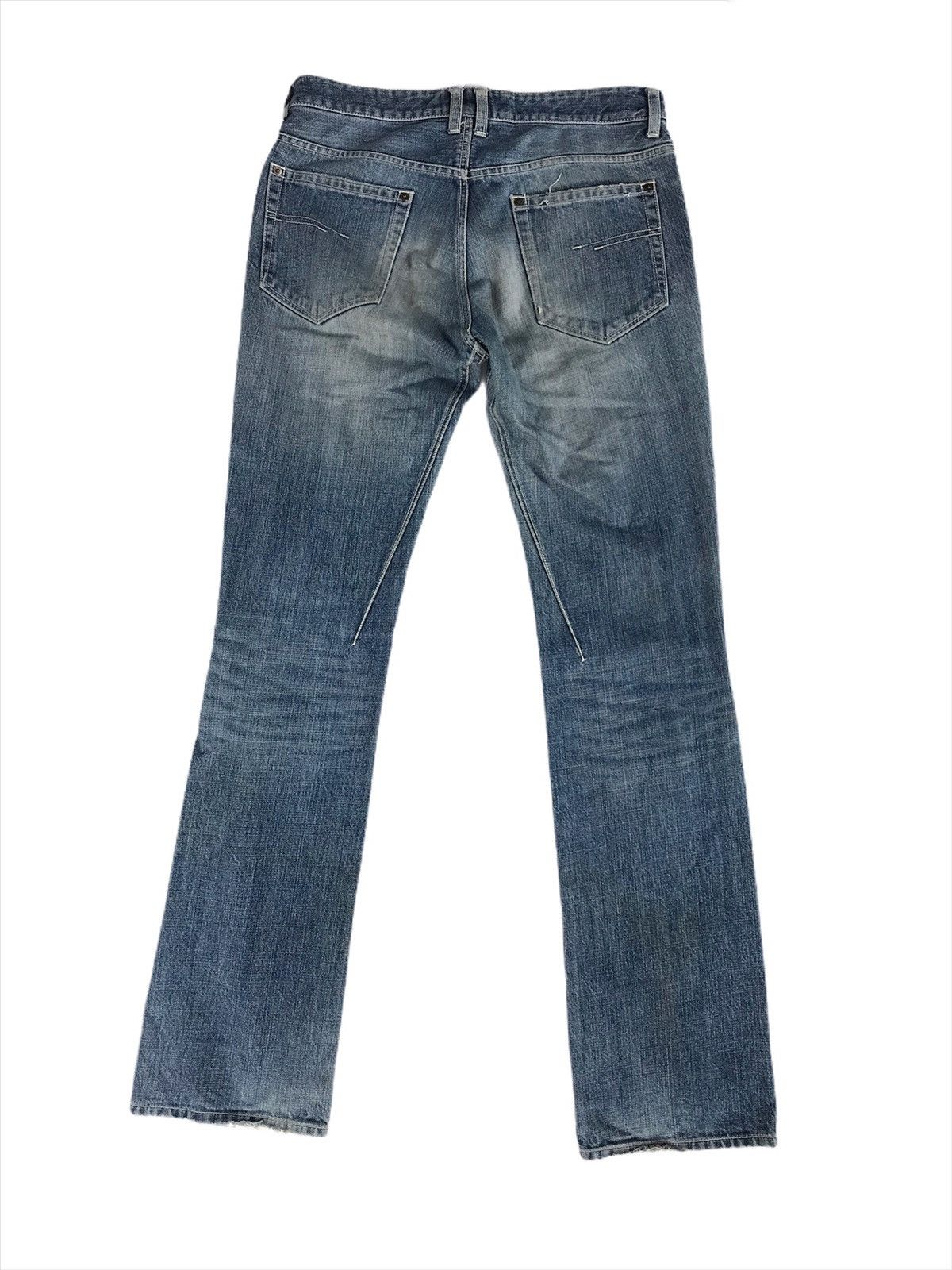 Katharine Hamnett London Head🔥 Katharine Hamnett London Distressed Design Size US 32 / EU 48 - 10 Thumbnail