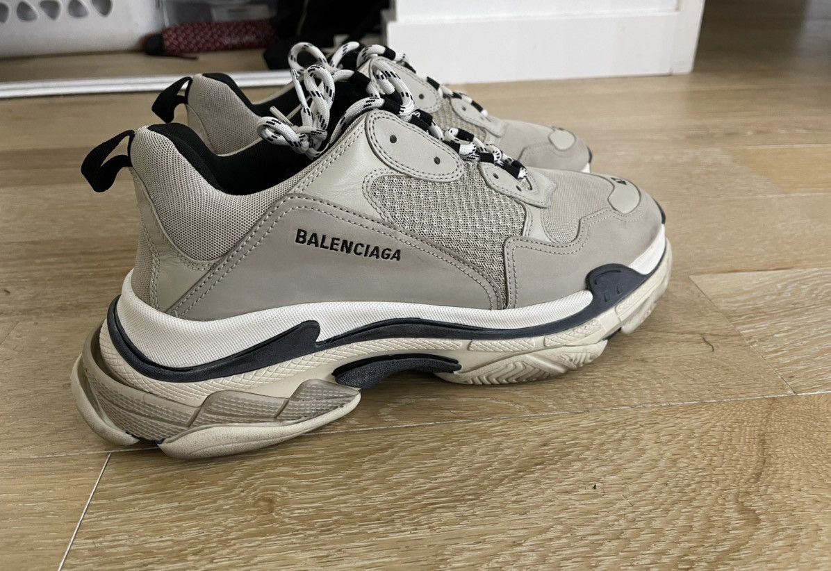 Balenciaga triple s size 47 best sale