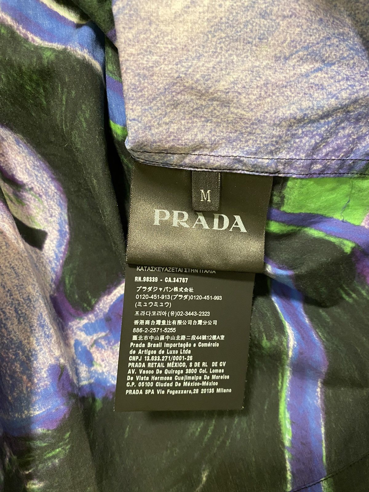 Prada Impossible True Love Shirt FW18 Size US M / EU 48-50 / 2 - 5 Thumbnail