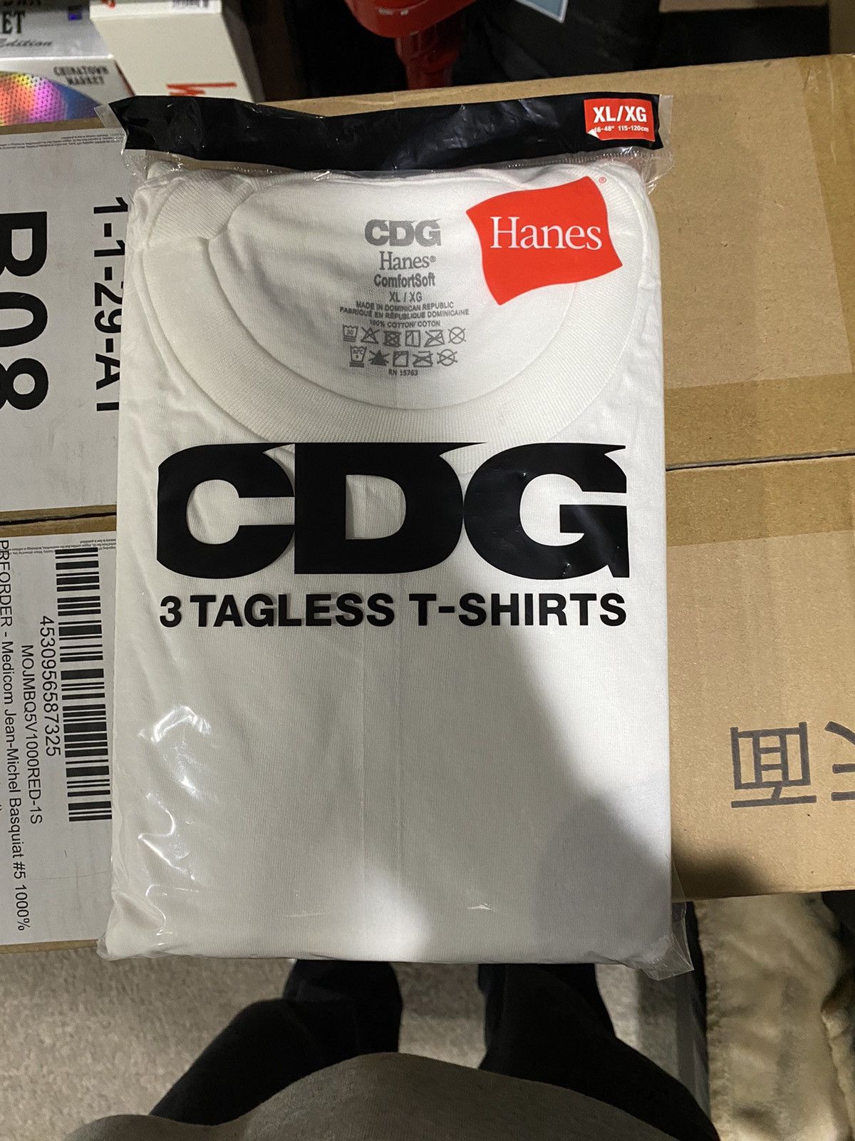 Comme des Garcons Hanes Comme Des Garcons x Hanes Tee Grailed