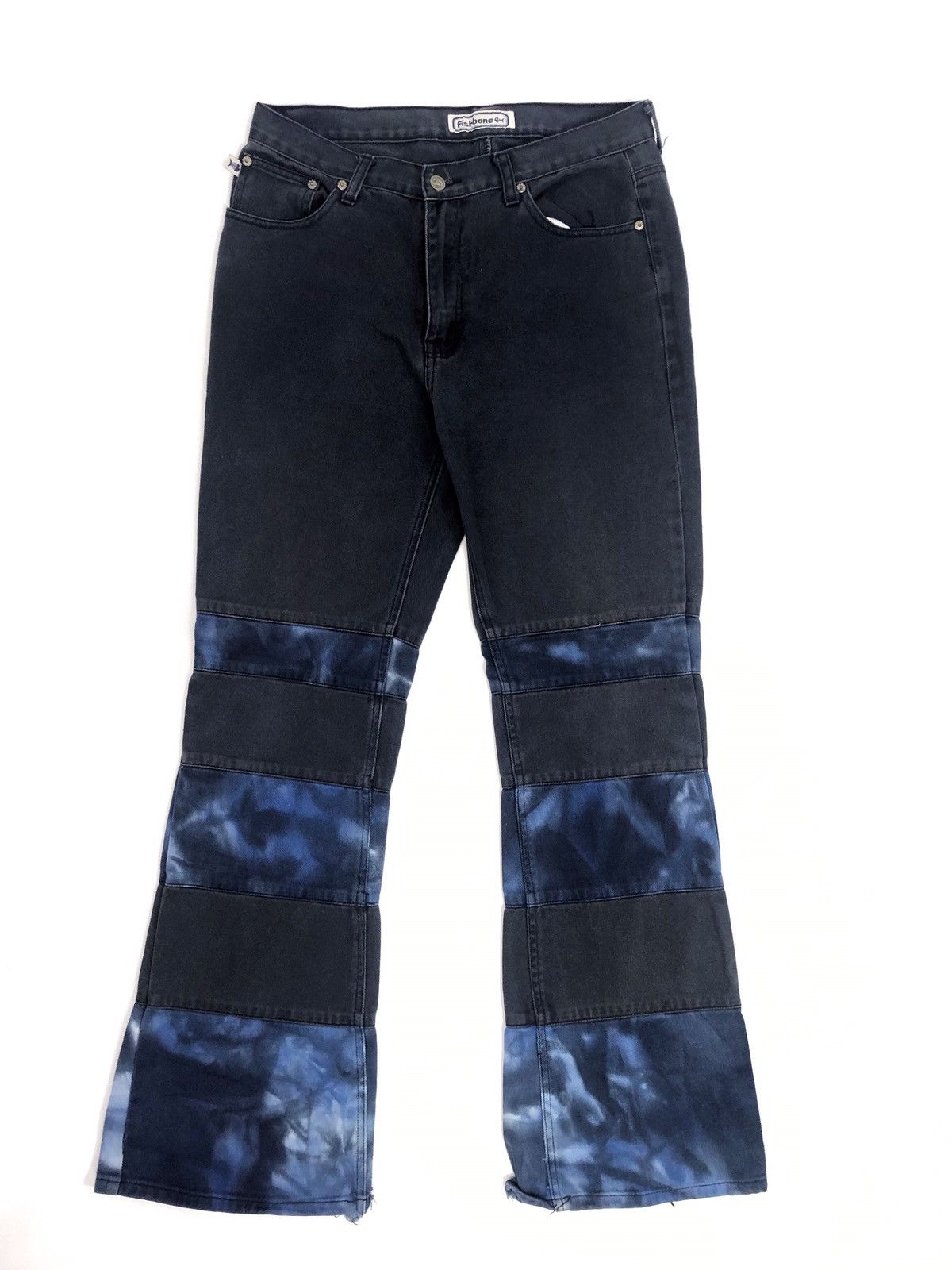 Seditionaries × Vintage Fishbone Bell Bottom Denim Pants Size US 32 / EU 48 - 1 Thumbnail