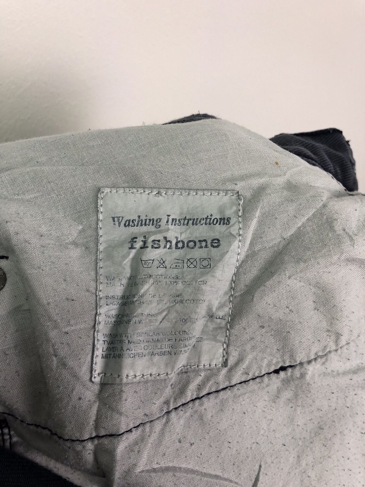 Seditionaries × Vintage Fishbone Bell Bottom Denim Pants Size US 32 / EU 48 - 5 Thumbnail