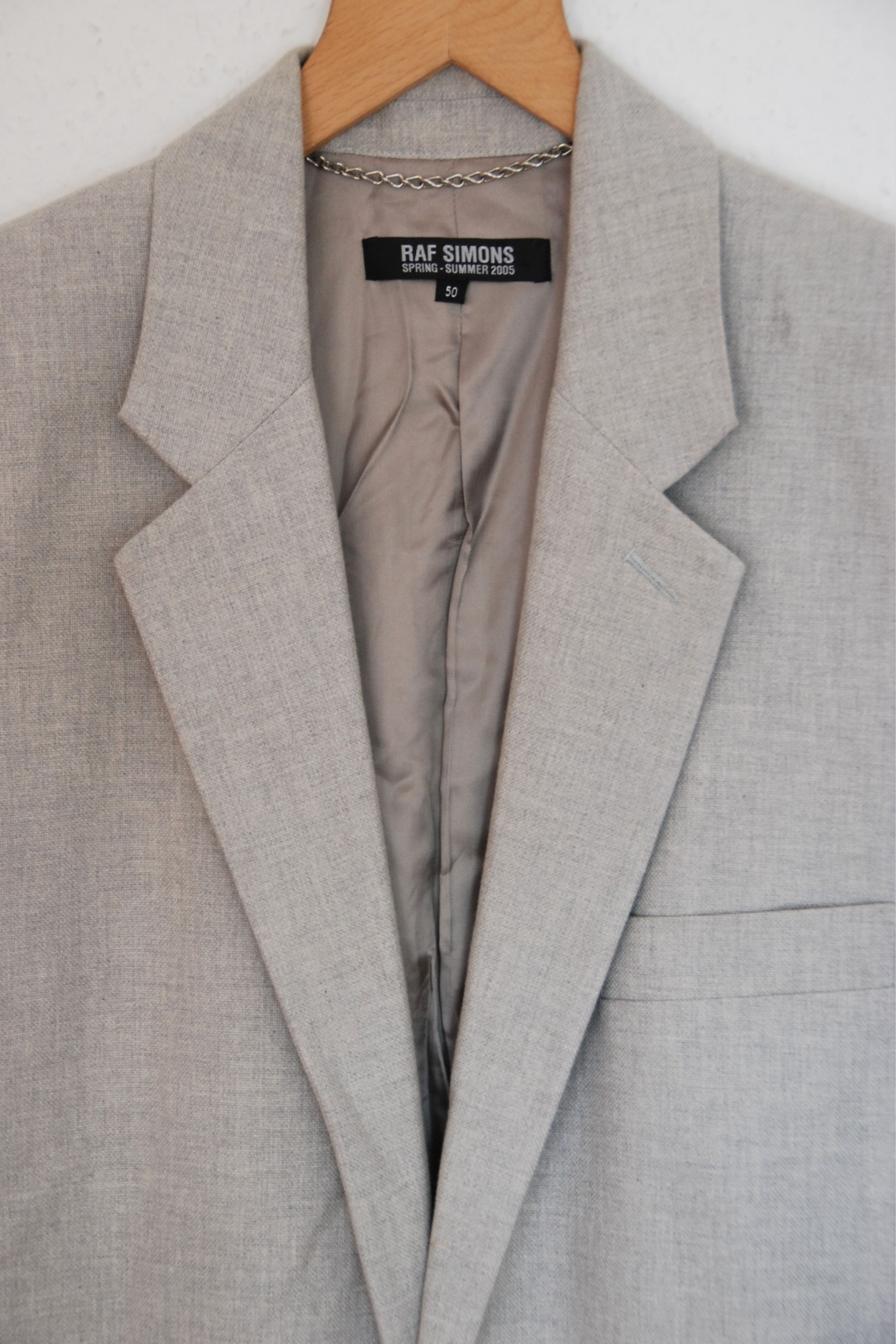 Raf Simons Raf Simons lightweight chesterfield coat SS05 Size US M / EU 48-50 / 2 - 6 Thumbnail