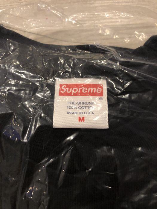 Supreme Supreme stone washed sweater (XL) -black | Grailed