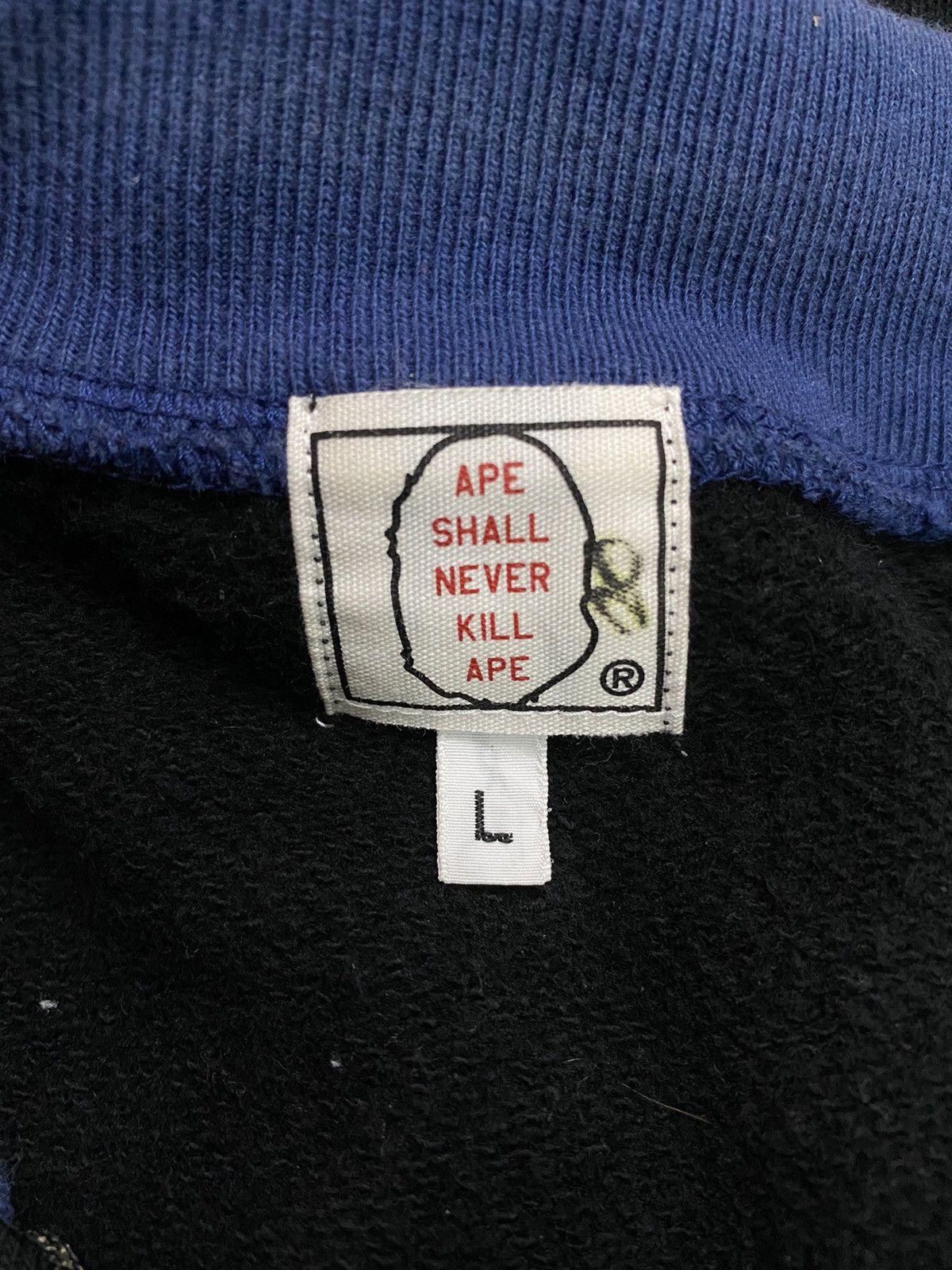 Bape Line Rib Zip Sweatshirt Size US L / EU 52-54 / 3 - 9 Thumbnail