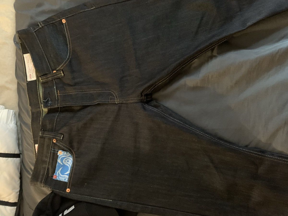 Evisu × Japanese Brand Evisu Rare Japan vintage raw denim 36/34 Size US 36 / EU 52 - 1 Thumbnail