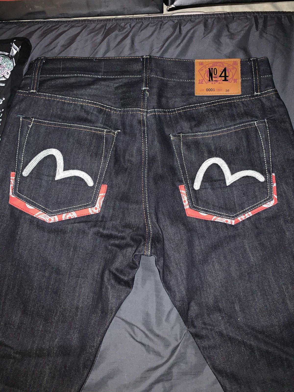 Evisu × Japanese Brand Evisu Rare Japan vintage raw denim 36/34 Size US 36 / EU 52 - 2 Thumbnail