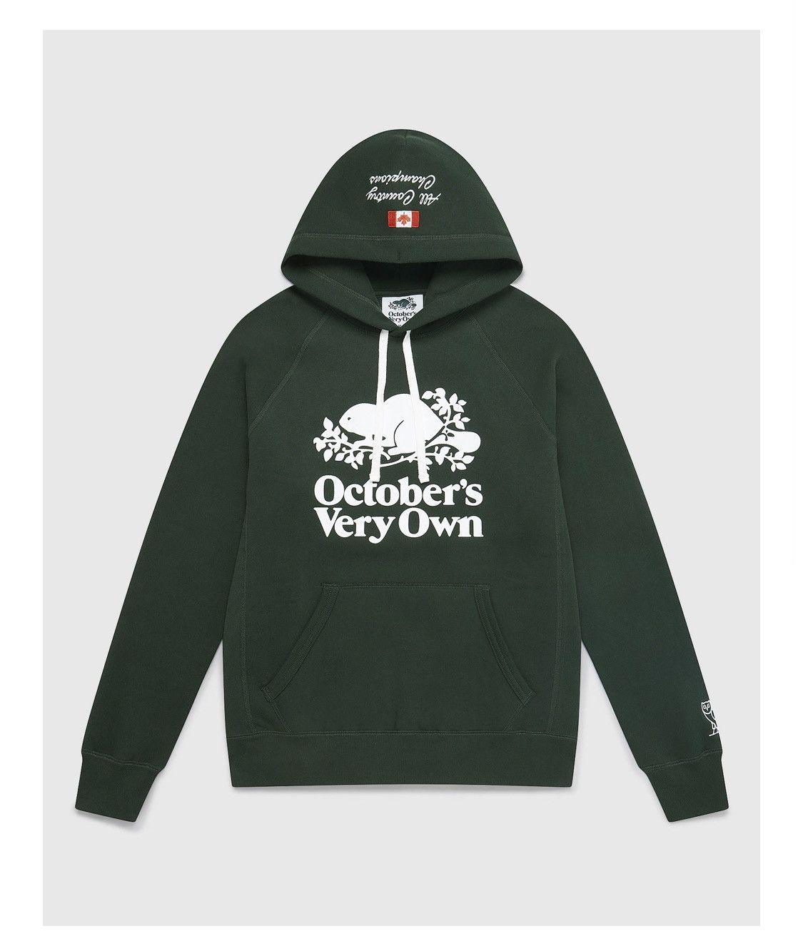 Drake Octobers Very Own OVO x Roots Forest Green hoodie 2020 Collab Grailed